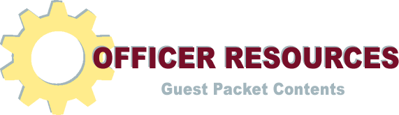 Officer Resources Guest Packet Contents Icon